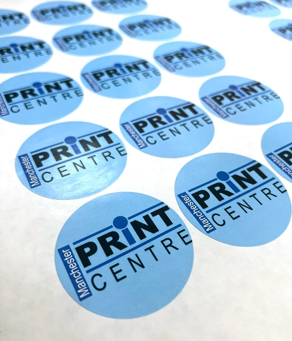  Circle Stickers on Sheet