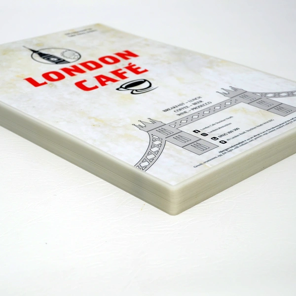 Cafe Menu - Encapsulated
